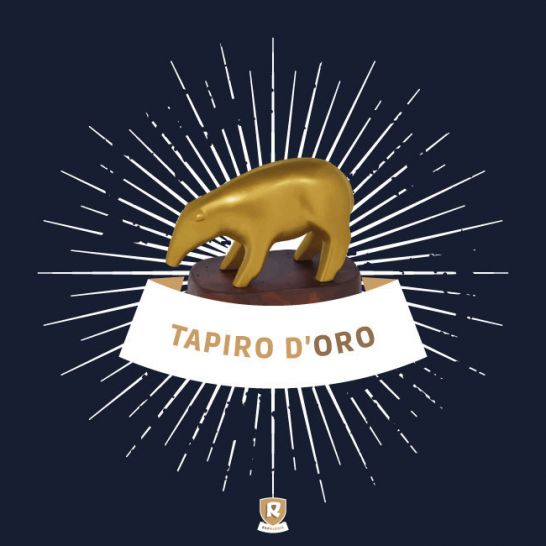 Plagio rap tapiro d'oro