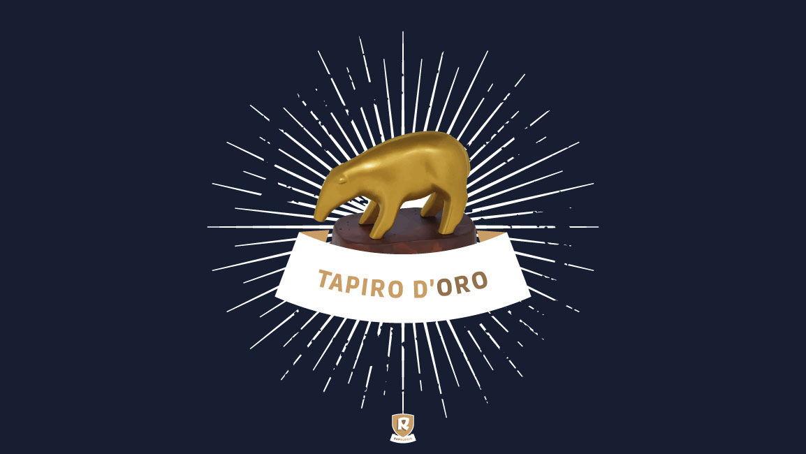 Plagio rap tapiro d'oro