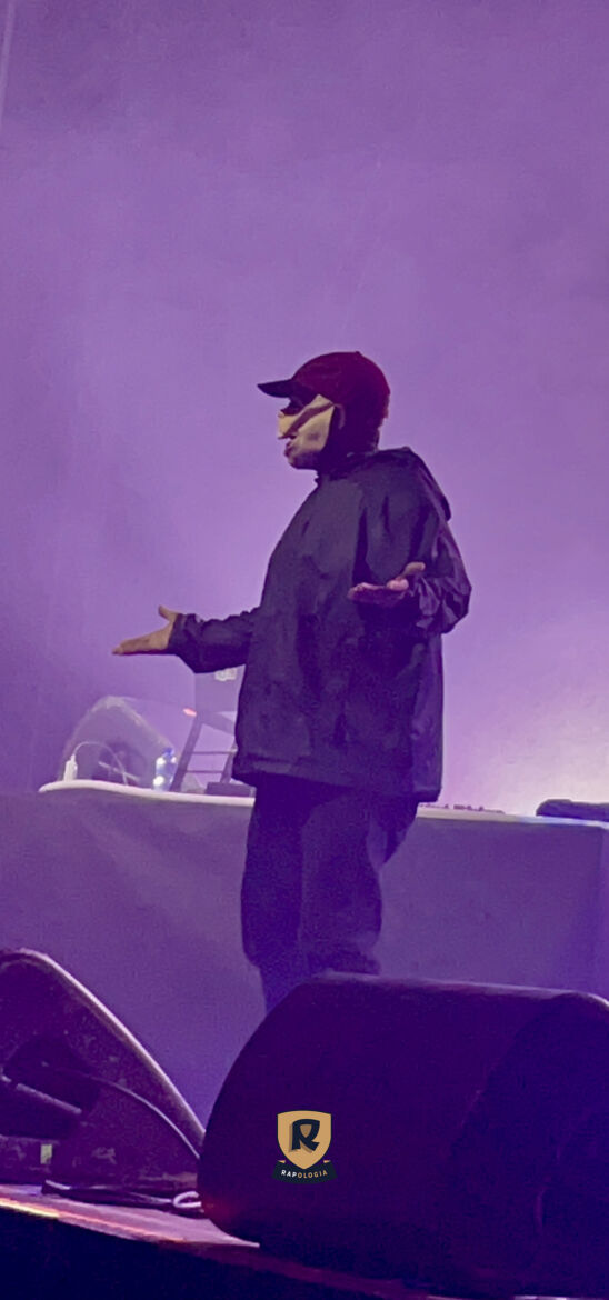 Dj Premier mascherato Torino